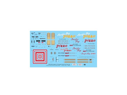 Revell 14559 Stranger Things VW T3 Surfer Boy Pizza Van 1:25 Scale 90-Piece Skill Level 3 Model Building Kit