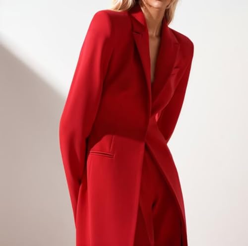 Sleek Black Women’s Tuxedo for Office or Evening Elegance - Image 6