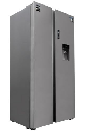 INFINITON Frigorifico Americano SBS-562A77XDC, 177 cm, E, 559 L, Inverter, INOX, Dispensador de Agua