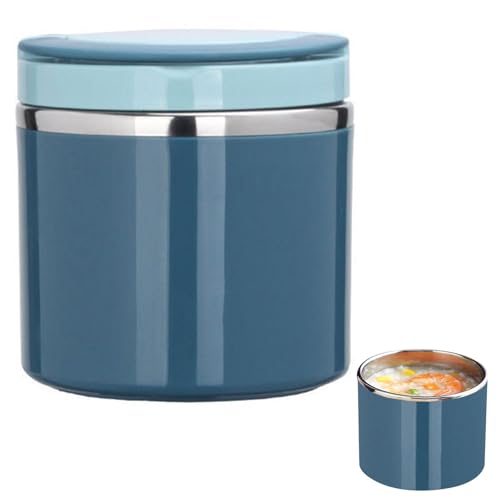 aislada – Termo para sopa de 1000 ml para alimentos calientes, recipiente para sopa de alimentos, aislada, ideal para enfriar o Wa