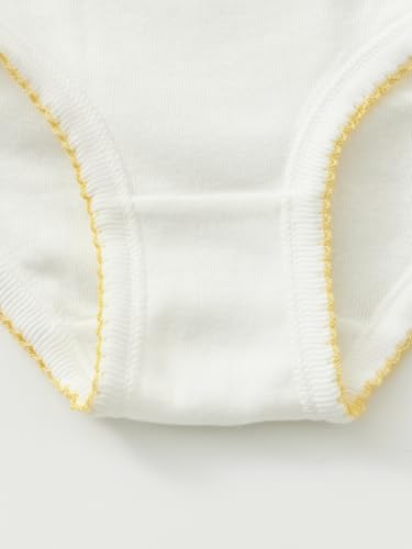 6Pcs Each Bag Girls Undewear Pure Color Soft 100% Cotton Toddler Kids'Briefs4
