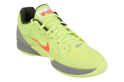 Nike Ja 2 Basketball Shoes (FD7328-001, Black/Light Smoke Grey/Light Lemon Twist/Phantom) - Image 5