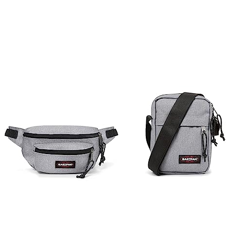 Eastpak The One Sunday Grey sac bandoulière compact et robuste pour homme et femme