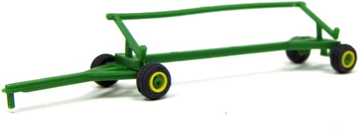 Standi Toys 1/64 Green Plastic Combine Header Trailer ST207
