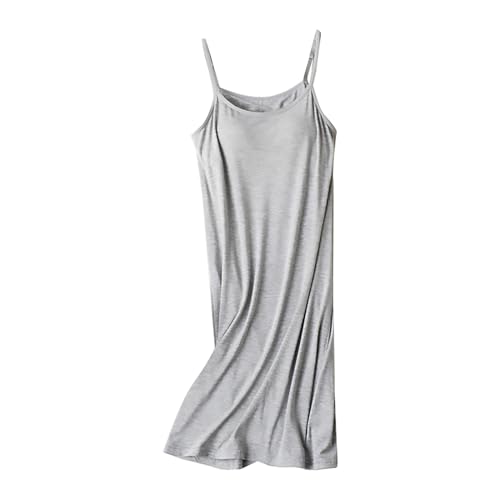 Chemise de nuit douce en coupe surdimensionnée et bretelles modulables pour un confort estival