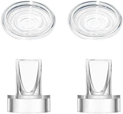 Begical Duckbill Valves & Silicone Diaphragm Compatible with Momcozy/TSRETE/PADRAM/LoveOfLive/OMFMF Wearable Breastpump, Wearable Breast Pump Accessories, Use with Wearable S9|S10|S12 Parts Replace