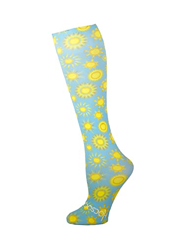 Hocsocx Sunshine Socks Performance Liner Moisture-Wicking Protection for Field Hockey, Ice Hockey, and Soccer