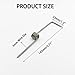 1PC RC Airplane Landing Gear Front Wheel Steering Bracket Steel Wire Carrier Holder Bracket for RC Plane Helicopter DIY Model Aircraft Parts (3x145mm)