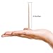 Whaline 400 Pieces Small Wax Sticks Wood Spatulas Applicator Craft Sticks for Hair Eyebrow Removal