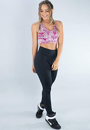 Calça Legging MVB Modas Montaria Cintura Alta Suplex