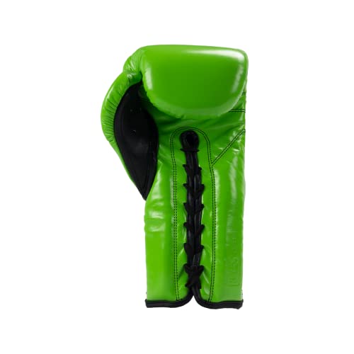 Cleto Reyes Lace Boxing Training Gloves, 14 Oz., Green #TOP3