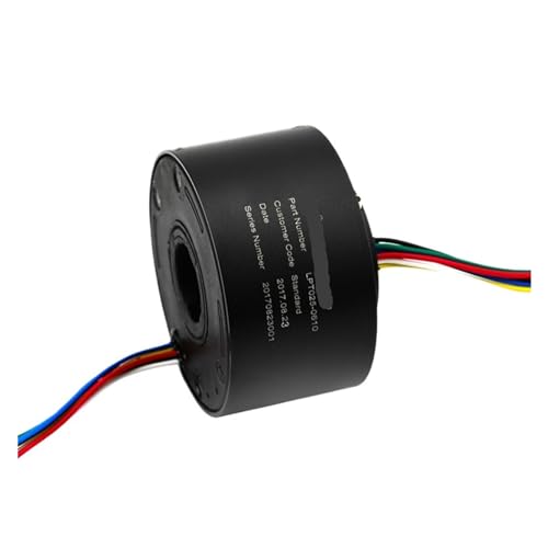Anillo colector de señal y junta eléctrica giratoria para robot industrial