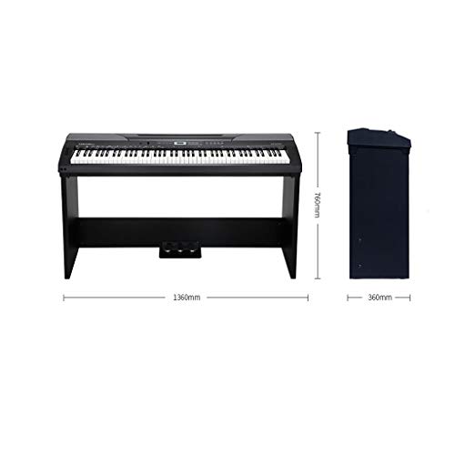yankai Piano Numérique avec Un Clavier De 88 Touches À Mécanique De Marteau, Piano Électrique, Piano Électronique… - Les Beatles, Paul McCartney, John Lennon, RIngo Starr, George Harrison yankai Piano Numérique avec Un Clavier De 88 Touches À Mécanique De Marteau, Piano Électrique, Piano Électronique… – Image 3