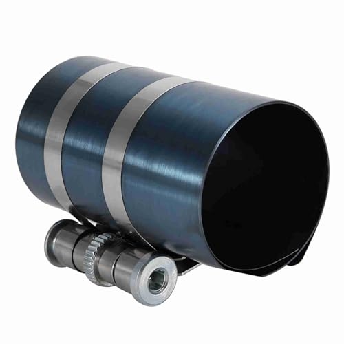 Attrezzo compressore fasce elastiche del motore Attrezzo per la rimozione dell'installatore delle fasce elastiche Attrezzo per l'installazione del pistone a cricchetto(4 Inches)