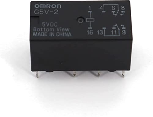 Relais G5V-2 DC5V 12V 24V composant electronique de signalisation DPDT circuit PCB 8 broches