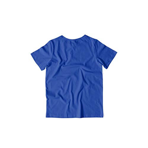 Image of Boys' Regular Fit T-Shirt Krishna Leaping with Joy 100% Cotton Boy's Girl's Unisex Fit T-Shirt