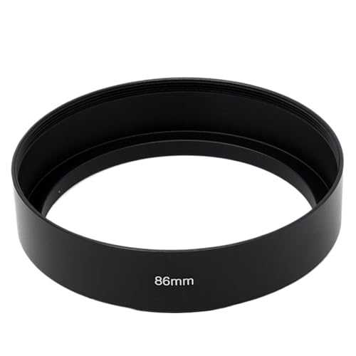 liyuxin66 86mm x1 95mm x1 105mm x1 Abat-Jour de Pare-Soleil en métal fileté, for Objectif Standard(Color:86mm)