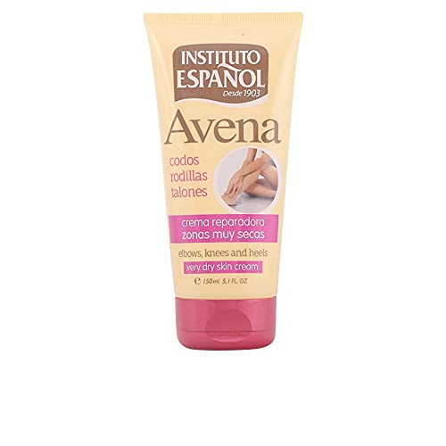 Instituto Español Crema Reparadora Avena para Codos Rodillas Talones - Zonas muy Secas - 150 ML