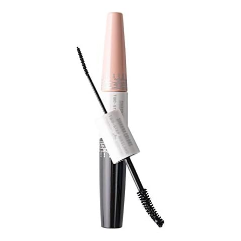 Sivanna Colors Eye Catching 2 Steps Mascara Long Curling Black Waterproof Mascara Double-Ends Mascara Cover