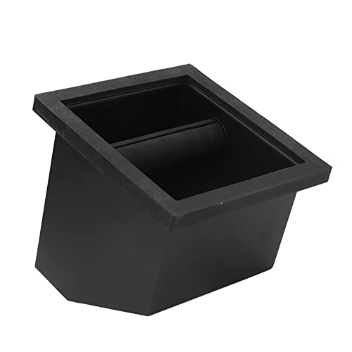 LUCKDANO Knock Box, Coffee Knock Box Efficient Grounds Disposal Bin Bottomless Embedded for Home, Cafe, Restaurant, and Bar