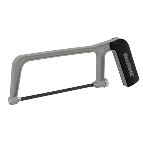 WOLFPACK LINEA PROFESIONAL Arco Sierra Mini Profesional Aluminio Hoja 150 mm. Serrucho, Segueta, Segueta, Mini Arco Sierra