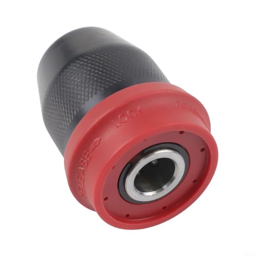Sawhamale Cabezal de portabrocas de conexión rápida de 0,8 a 10 mm en acero de fácil corte para perforación de precisión con herramientas eléctricas manuales, compatible con varias brocas, color negro
