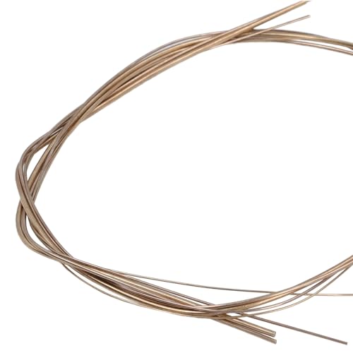 Image of 4Pcs Copper Solder Wires Set,Great Flexible Soldering Wire with Low Melting Point,Multiple sizes of Solder Wires for Jewelry Making and Electronics Repair,0.5mm 0.7mm 1.0mm 1.5mm