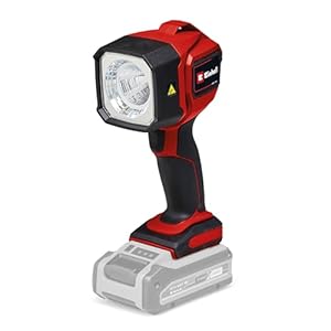 Einhell Lampe sans fil TC-CL 18/350 Li-Solo Power X-Change (18 V, 350 lm, 7 000 K, portée de 30 m, tête lumineuse orientable, LED haute qualité, sans batterie)