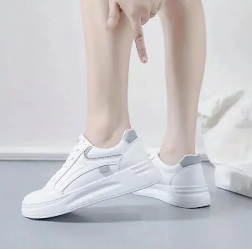 Image of Women Casual Stylish Sneakers I Cushioned Insole I All Day Comfortable I Lightweight and Stylish Shoes for Girls