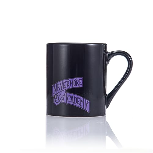 WOW STUFF! Wednesday Heat Changing Mug, Black/White, Medium - Image 3