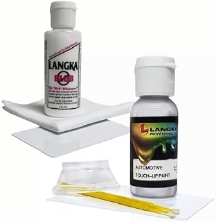 Langka 2oz Blob Eliminator and 1oz Touch-Up Paint Compatible with 2025, Audi, Q8, LM7P, Satellite Silver Effect.