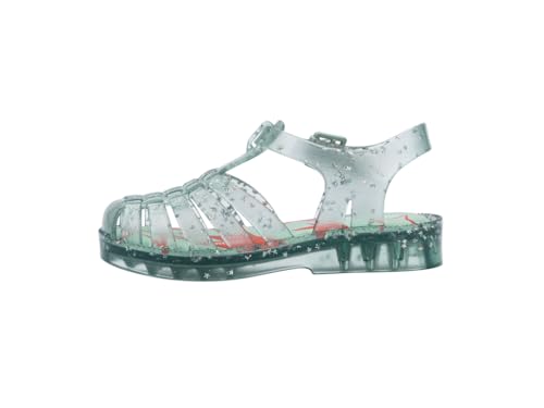 Image of mini melissa Possession Jelly Fisherman Sandal for Toddler and Kids | Iconic Fisherman Jelly Sandal for Toddlers & Girls, Adjustable Buckle, Waterproof, Bubblegum Scent, Play & Dress Shoes