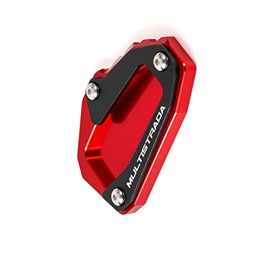 Plaque d'extension de support moto Ducati 1200 pour éviter les chutes sur sol mou