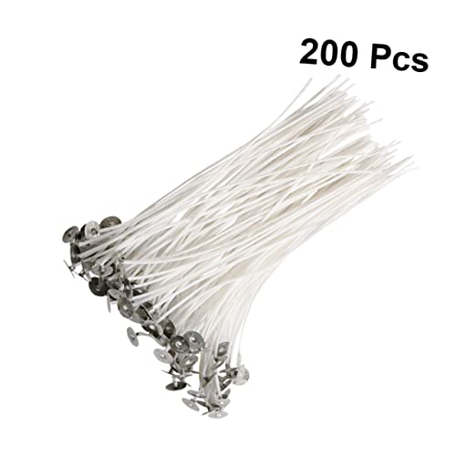Cuerda para velas con base 200 piezas 9 cm miniatura 5