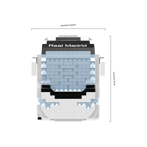 Bus de l’équipe Real Madrid CF BRXLZ FOCO puzzle 3D pour la patience - 4