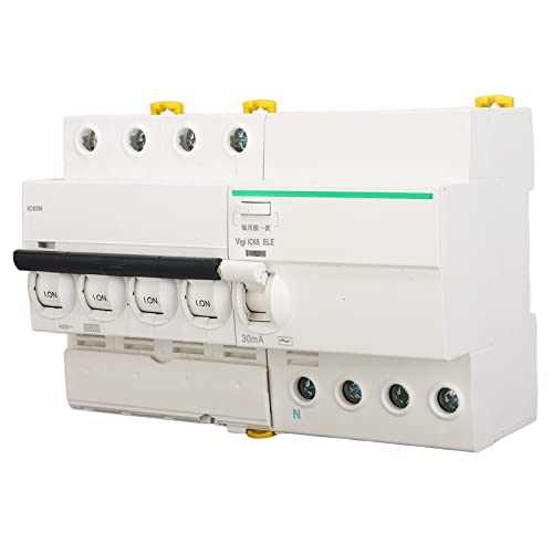 Disjoncteur miniature AC400V 10A tripolaire neutre boîtier ignifuge industriel