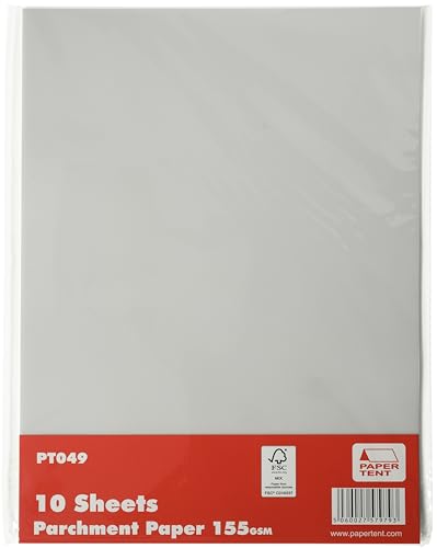 Parchment Paper Pack by Papertent – High-Quality A4 Sheets