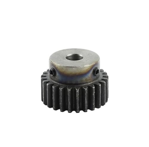Bevel Gear Pinion Hardware Mechanical 1pcs Spur Gear 1.5M 16T Carbon Steel High Frequency Quenching Teeth Gear Wheel Bore Size 5/6/6.35/7/8/10/12mm(7mm)