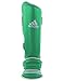 adidas Schienbein- und Spannschutz Economy Grün / Silber-XL