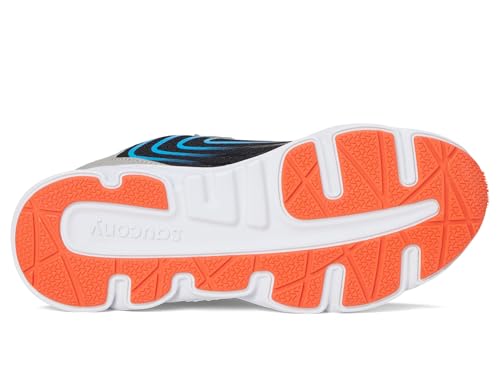 Saucony Kids (Vida) Wind 3 0 AC Sneaker, Black/Grey, 13 Wide US Unisex Big_Kid3