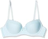 In Microfaser-Qualität Schiesser Damen Schale Bügel-BH, Blau (Aqua 833), 90B(Herstellergröße: 090B)