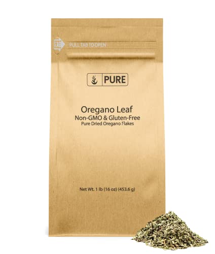 Pure Original Ingredients Oregano Leaf Flakes