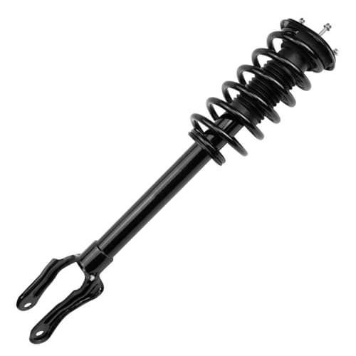 Image of Detroit Axle - Front End Suspension Kit for Jeep 11-15 Grand Cherokee Dodge Durango, 2011 2012 2013 2014 2015 Struts and Coil Spring Assembly Upper Control Arms with Ball Joint Replacement