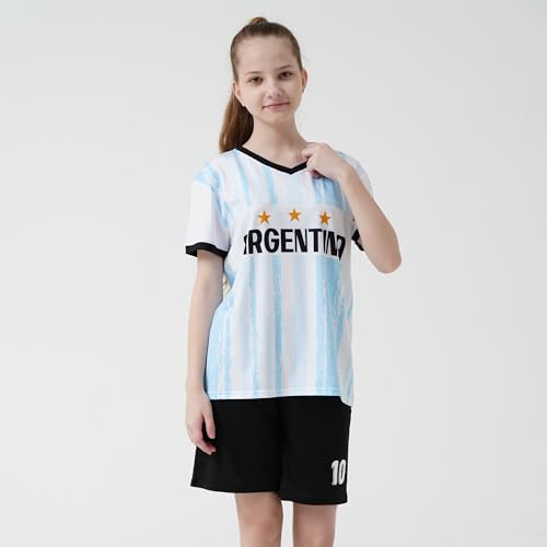 Image of Youth Soccer Jersey Boys Girls- Breathable Lightweight Football Training Shirt for Kids (Infant-Youth Sizes)