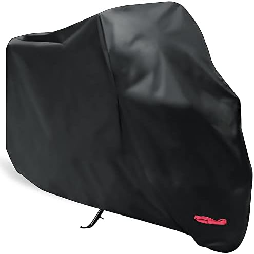 Motorcycle Cover,WDLHQC Waterproof Motorcycle Cover All Weather Outdoor Protection,Oxford Durable & Tear Proof,Fit for 105 inch Motors