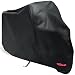 Motorcycle Cover,WDLHQC 210D Waterproof Motorcycle Cover All Weather Outdoor Protection,Oxford Durable & Tear Proof,Precision Fit for 105 inch Motors
