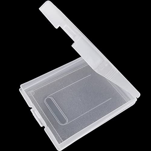 GXXMEI 12PCS Clear Protective Game Cartridge Case Storage Box Suitable for Nintendo Gameboy Color GBC GB GBP