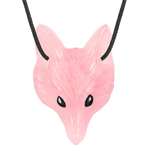 Pendentif tête de renard, bijou animalier pour collier ras de cou