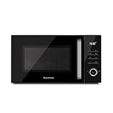 MICROONDAS DE CONVECCIÓN Y GRILL: Microondas que combina la radiación de un microondas convencional con la circulación de aire caliente de un horno, hecho que permite un mejor cocinado y un calentamiento mucho más uniforme y rápido. Se puede seleccionar la temperatura de entre 110ºC a 200ºC. Cuenta también con función grill para dorar o gratinar los alimentos. Y con 10 niveles de potencia para la función microondas.