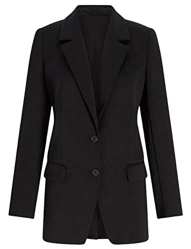 Blazer de costume femme infroissable veste de travail et cérémonie coupe ajustée